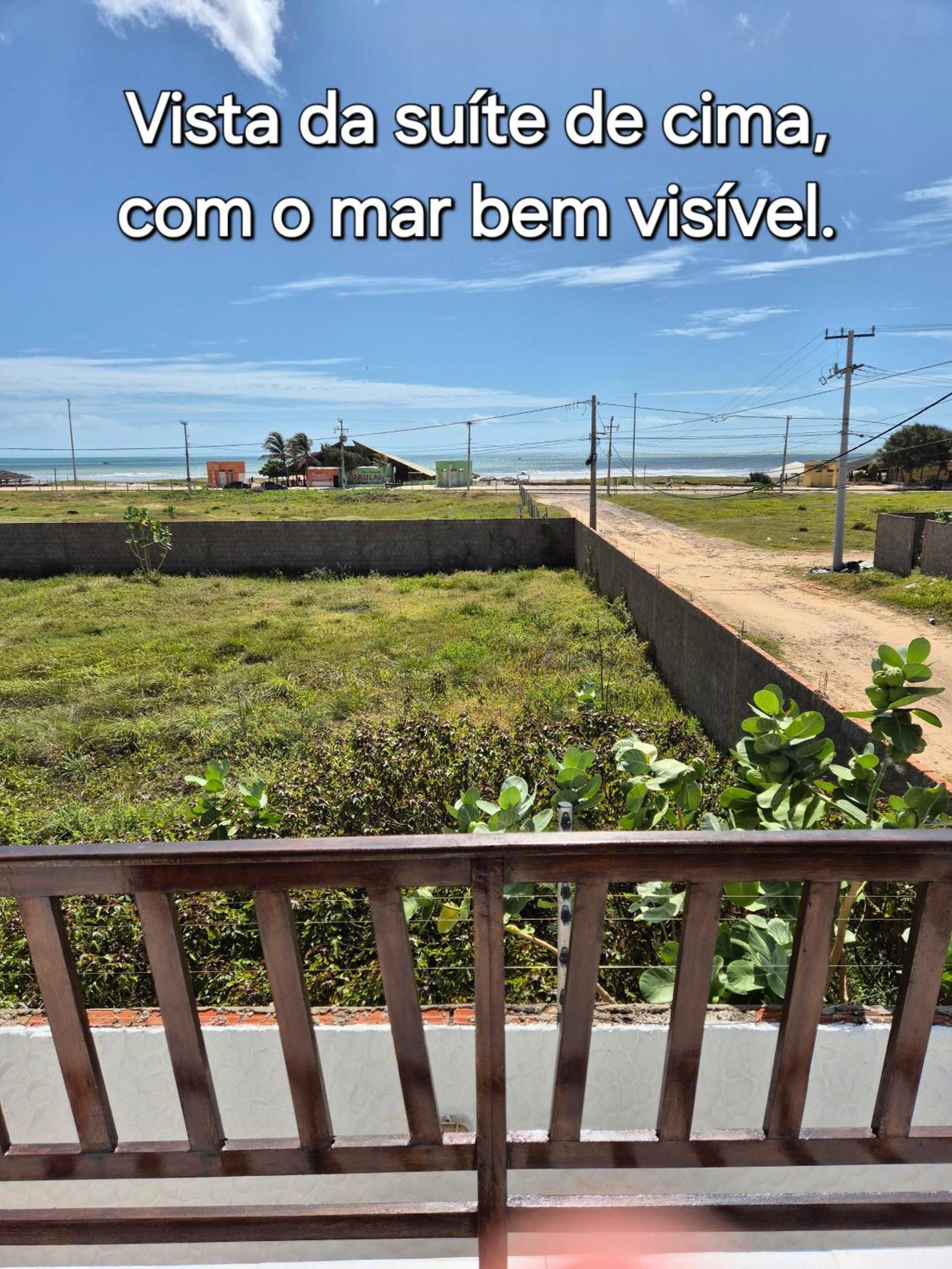 Casa Na Praia Com Vista Para O Mar Luis Correia Exterior photo
